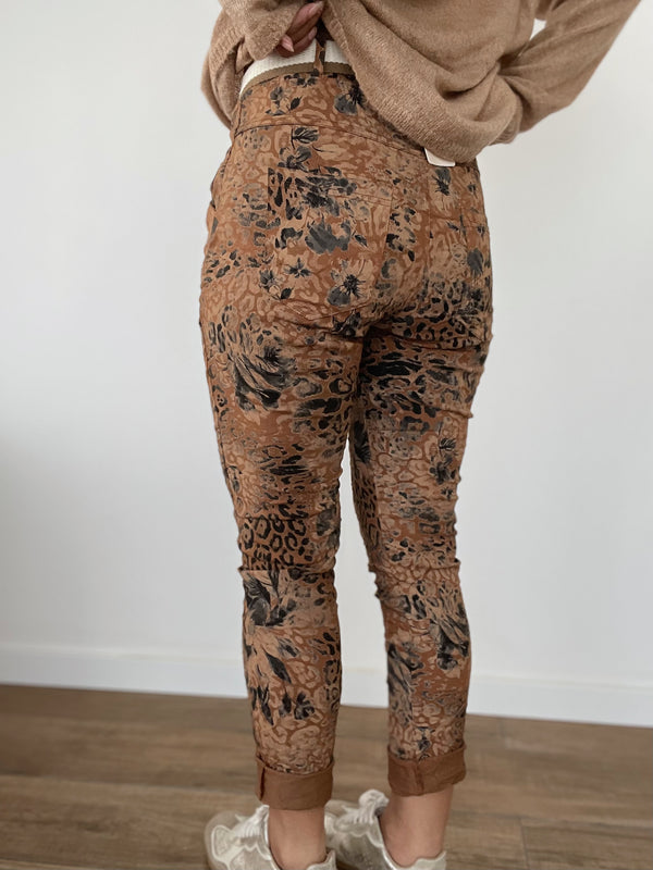 Pantalón animal print