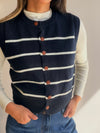 Chaleco Tejido Rayado Milano