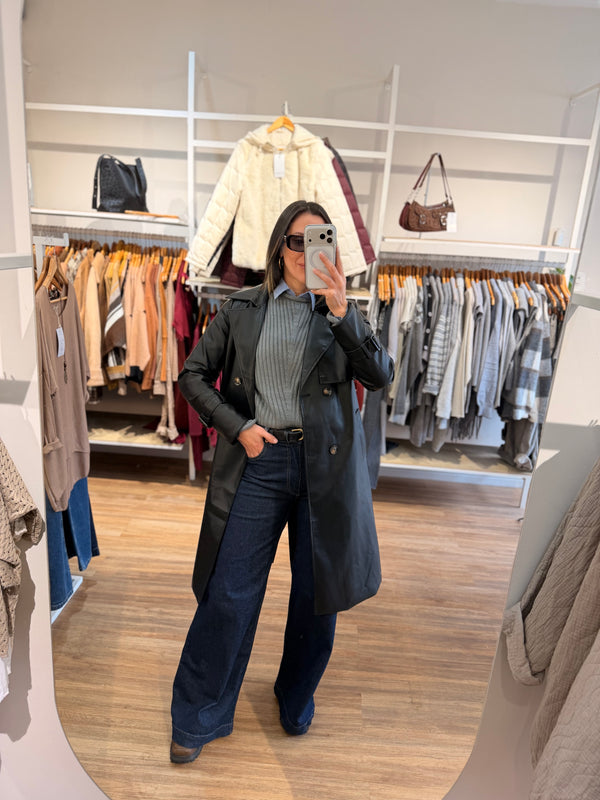 Trench ecocuero
