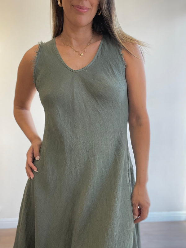Vestido lino Verona