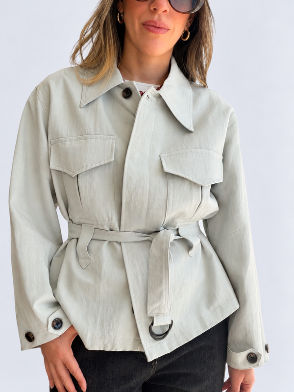 Campera Aura cinto