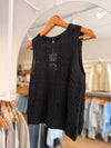 Musculosa tejida calada