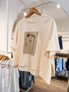 Remerón oversize con estampa