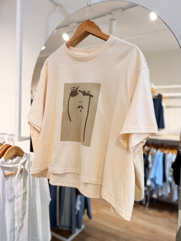 Remerón oversize con estampa