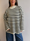 Sweater a rayas largo
