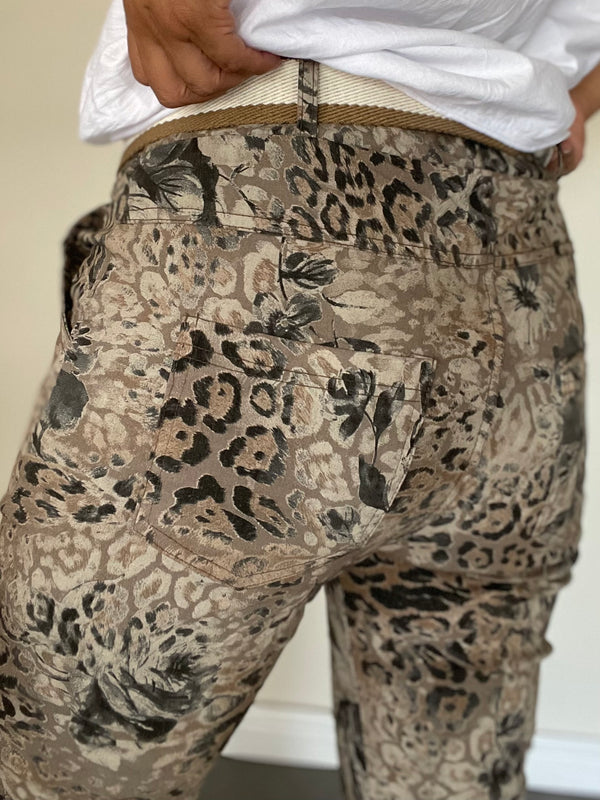 Pantalón animal print