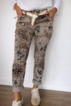 Pantalón animal print