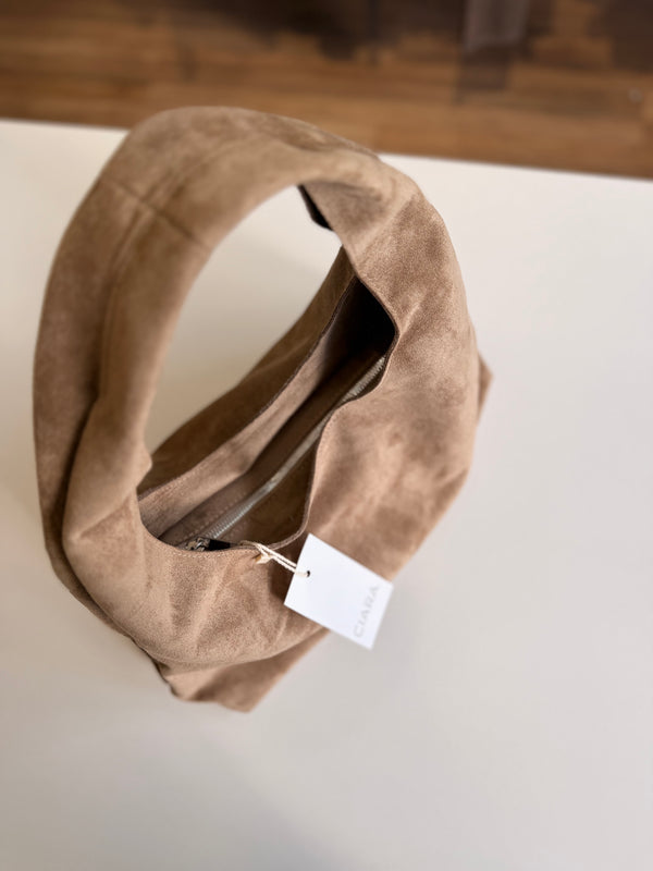 Cartera beige