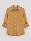 Camisa algodón texturado