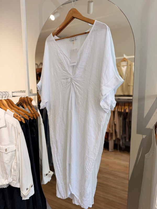 Vestido Lino oversize