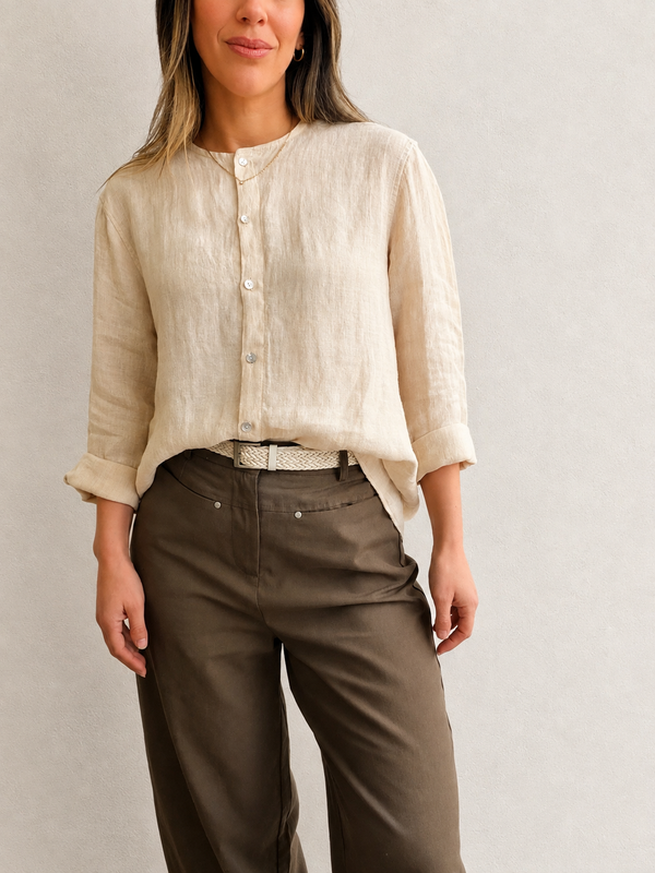 Camisa lino Aura