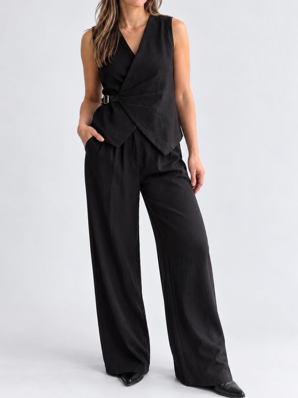 Conjunto chaleco y pantalón