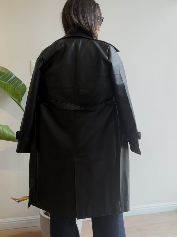 Trench ecocuero