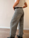 Jeans Palazzo pant con cinto