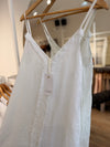 Vestido Lino Flecos