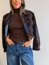 Campera corta combinada