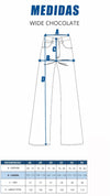 Wide leg chocolate