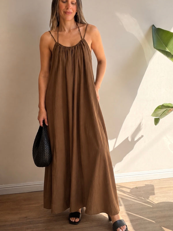 Vestido clásico largo