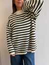 Sweater a rayas largo