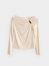 Remera aplique metal