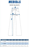 Wide leg blanco
