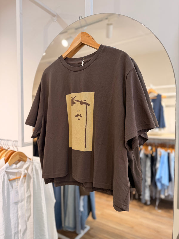 Remerón oversize con estampa