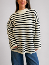 Sweater a rayas largo