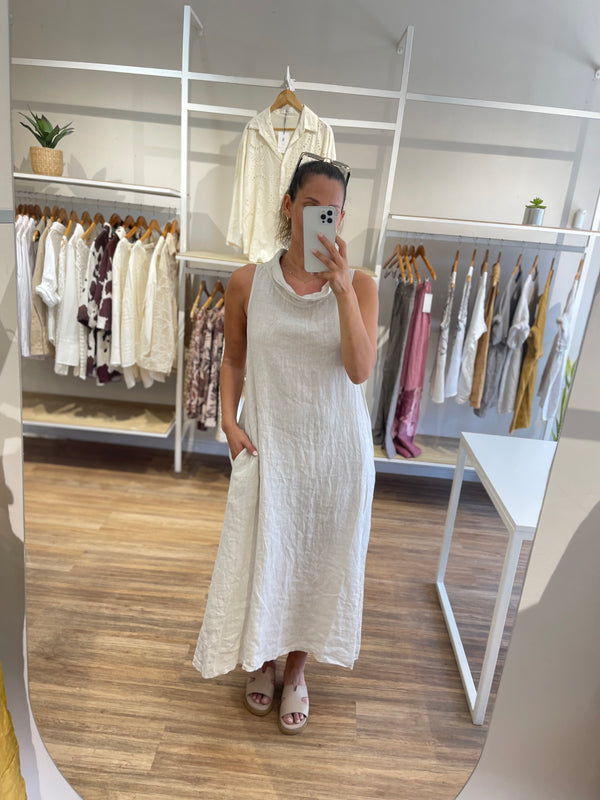 Vestido lino Venecia