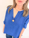 Blusa lino Paz