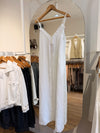 Vestido Lino Flecos