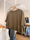 Remera Oversize con Puntilla