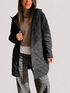 Campera larga capitoneada