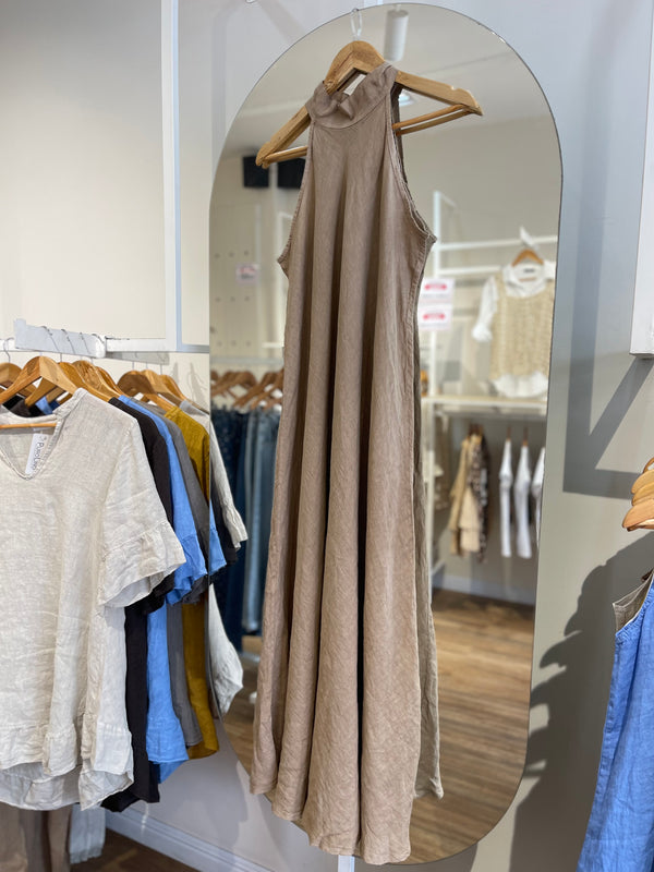 Vestido lino Mónaco