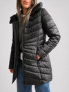 Campera puffer con capucha