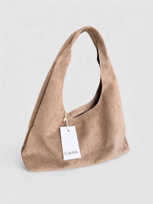 Cartera beige