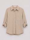Camisa algodón texturado