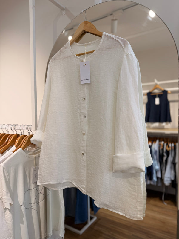 Camisa lino Aura