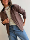 Campera Gabardina contraste