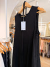 Vestido Texturado con Cinturón Fino