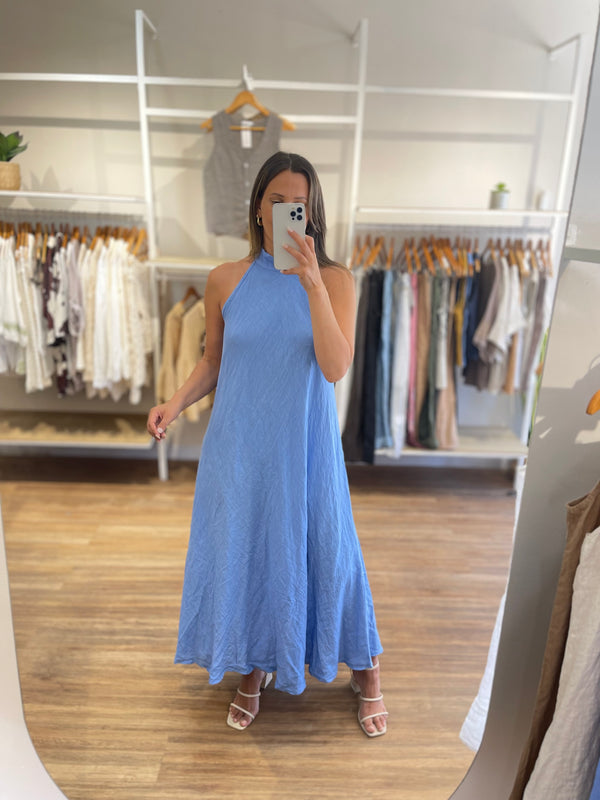 Vestido lino Mónaco