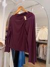 Remera aplique metal