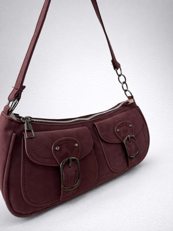 Cartera hebilla print