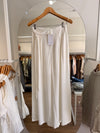 Pantalón palazzo con lazo