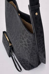 Bolso print negro