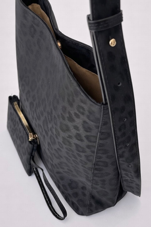 Bolso print negro