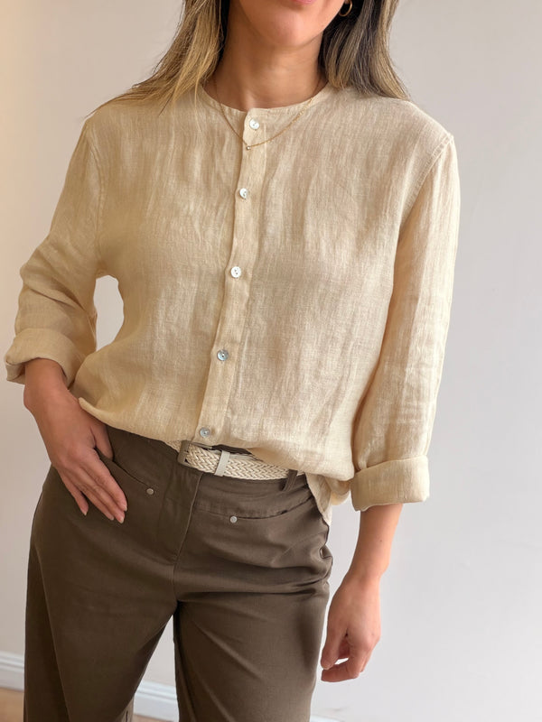 Camisa lino Aura