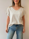 Remera con aplique