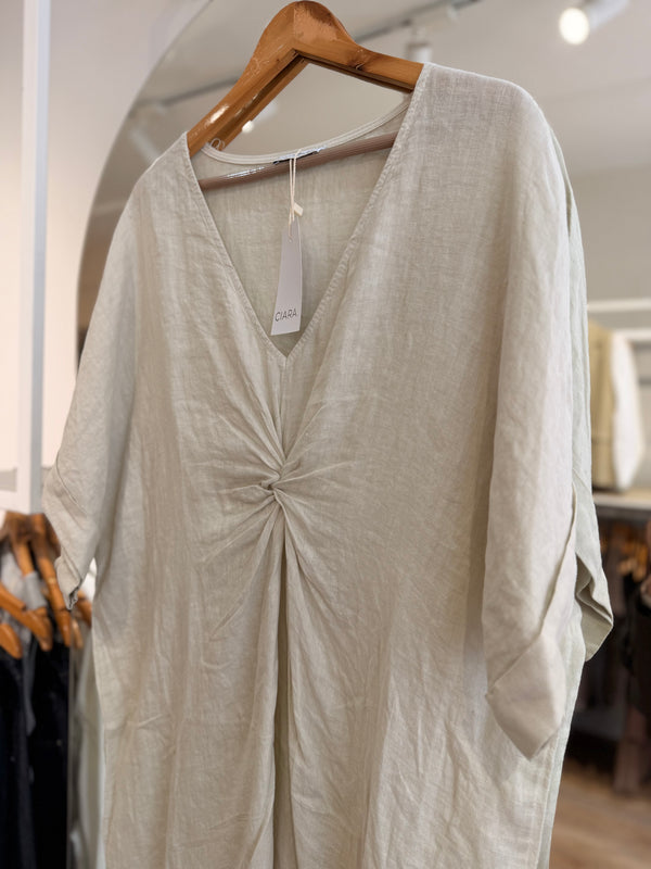 Vestido Lino oversize