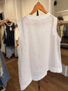 Blusa lino cinto desmontable