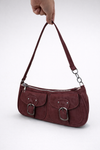 Cartera hebilla print